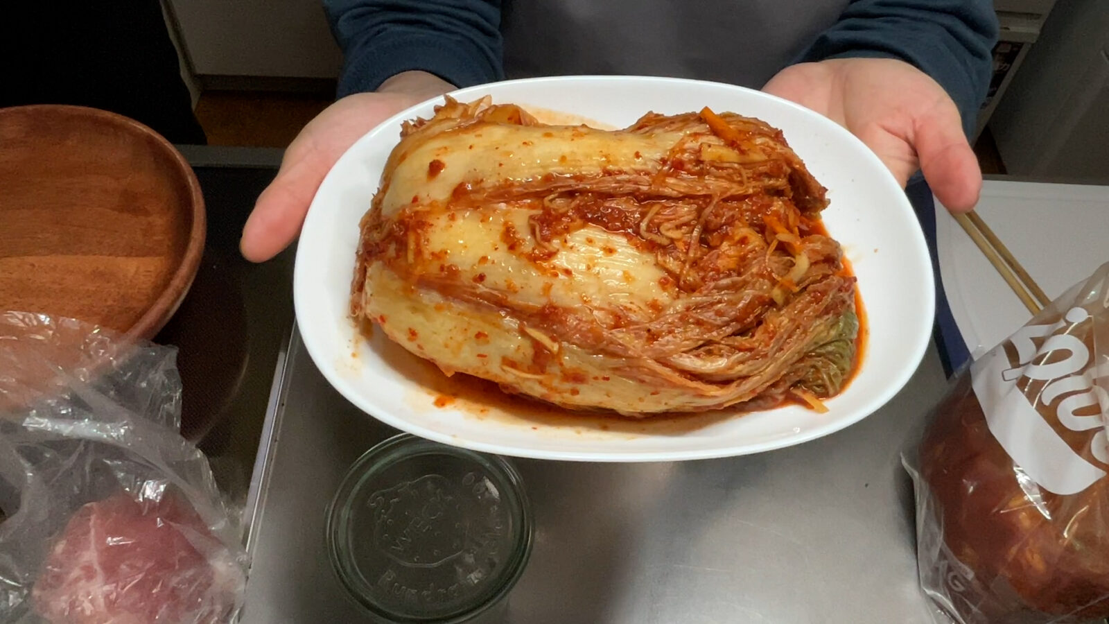 自家製キムチで長期保存２